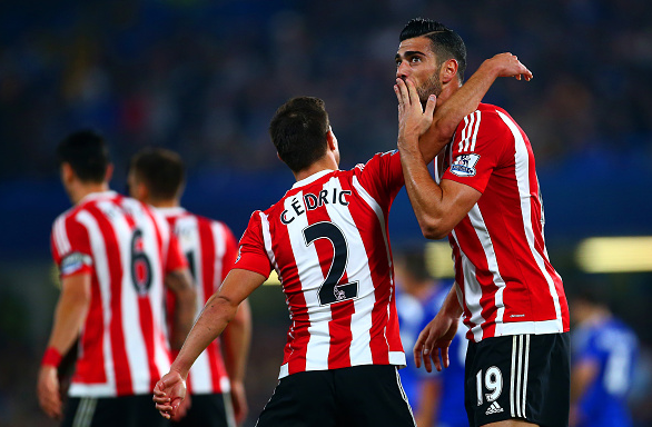 BBCMOTD's tweet photo. #SAINTSFC - First team to score 3+ goals away against a Mourinho team in the PL http://t.co/HLJ2KiTXxi, #bbcfootball http://t.co/sA9GaI8fvW