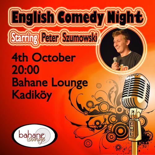 BahaneLounge's tweet photo. English Comedy Night! Today! At 20:00! At Bahane Lounge/Sahne Bahane! http://t.co/IyZmA6keS9