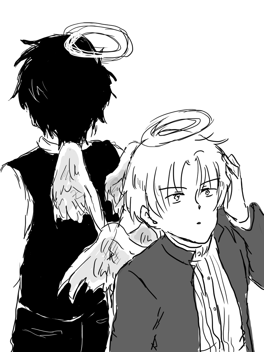ちょうど天使の日だったっぽいけど私のそれははいばねパロです…
サントラ聴いてたら色々湧き上がってしまった何年かぶりにもう一度最初から全部見直したい 