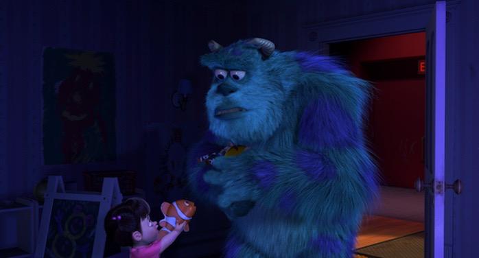 tbhsassyunicorn's tweet photo. In Monsters Inc, Boo has a Finding Nemo toy. http://t.co/f7ftxuE3Xk