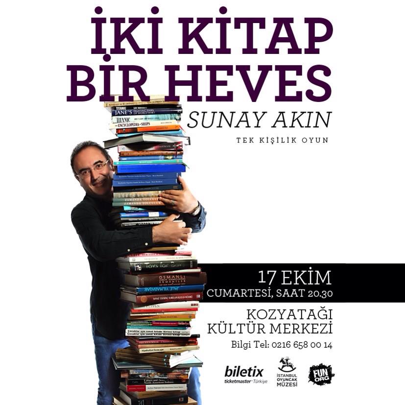 SunayAkin's tweet photo. İstanbul, Anadolu yakasına duyurulur:
17 Ekim, Cumartesi, saat 20:30, Kozyatağı Kültür Merkezi.. http://t.co/iWagSeliFm