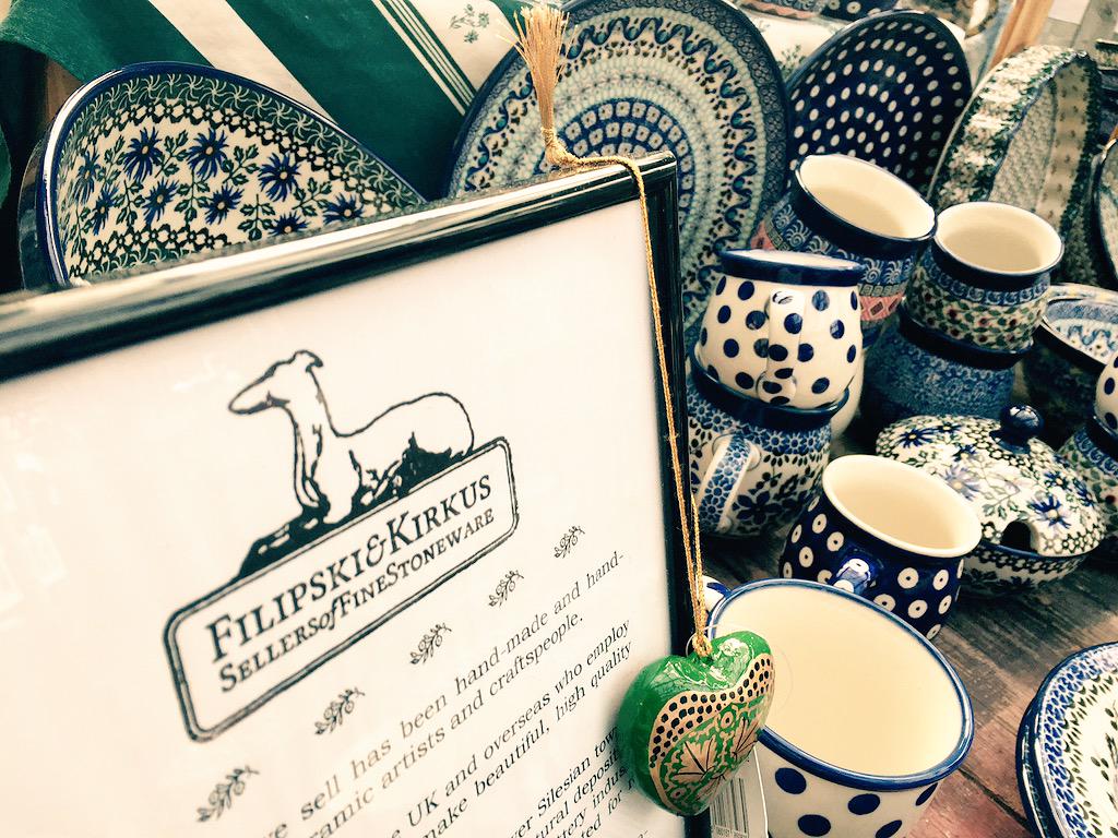 altrinchammkt's tweet image. Check out the beautiful traditional polish pottery at @FilipskiKirkus @altrinchammkt 10-4