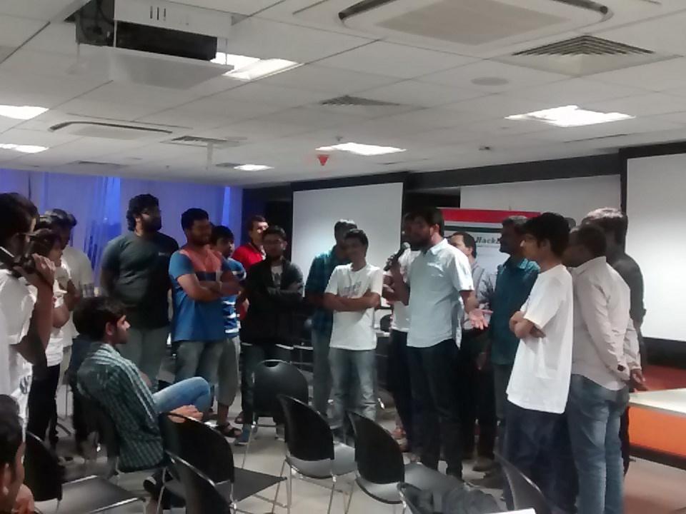 rahulvenati's tweet image. Winning teams sharing their experiences @iot_hackday  #iot #smartcities #iothackday