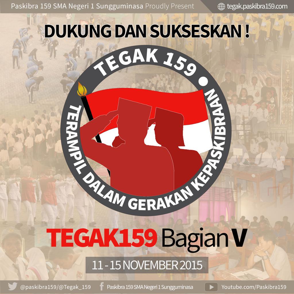 Ayo 'share' gambar ini sebagai bentuk dukungan kalian untuk menyukseskan #Tegak159BagianV <a href="/paskibra159/">Paskibra Salis</a>
