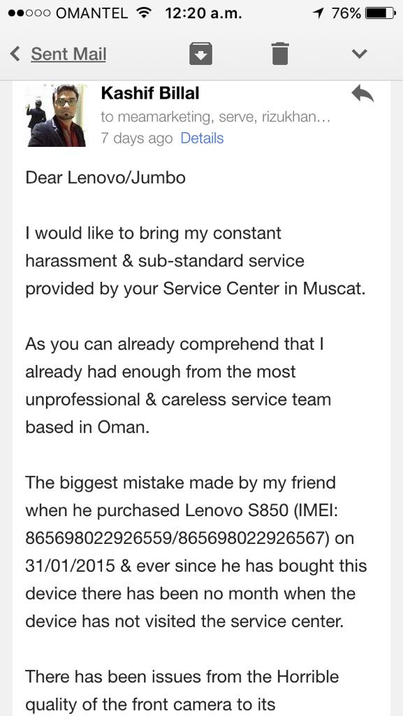 KayBlal's tweet photo. @lenovo #badproduct #BadCustomerService #zeroreaction #distastefulservice http://t.co/zQ0km4KeLn