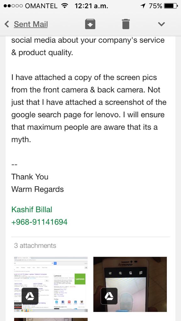 KayBlal's tweet photo. @lenovo #badproduct #BadCustomerService #zeroreaction #distastefulservice http://t.co/zQ0km4KeLn