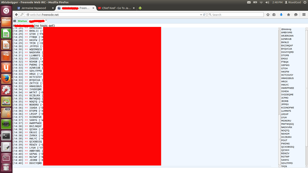 BussinSquad's tweet photo. @ChezisMe @YourAnonNews @An0nKn0wledge @YourAnonPriest Our New IRC Botnet ! http://t.co/zggnkJbLcf