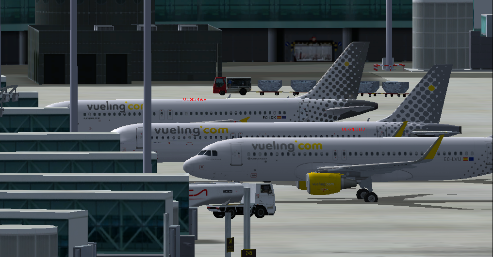 Valentincr's tweet photo. Hoy me tocó hacer Vueling en el RFO #BASM15 #IVAOESEventos http://t.co/jbfM0Afsp2