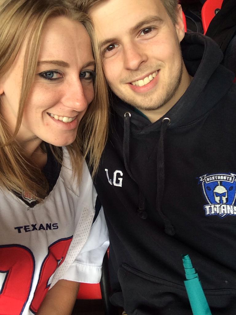 Dont_Tell_Daddy's tweet photo. Watching JetsVSDolphins with @Ntitan51 #NFLUK #titansontour http://t.co/zH9rfCSfGb