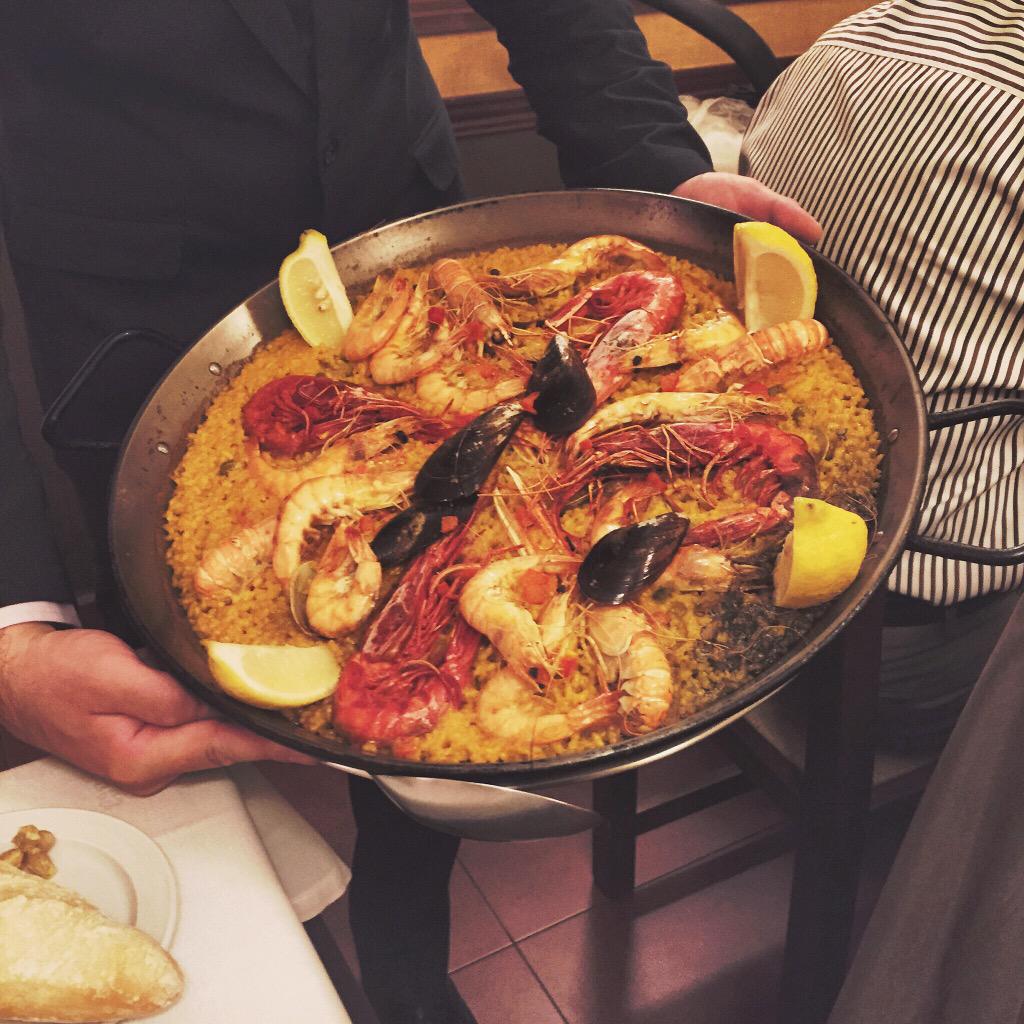 GianGinoble's tweet image. Oggi una bella paella... !🇪🇸  #madrid #españa
