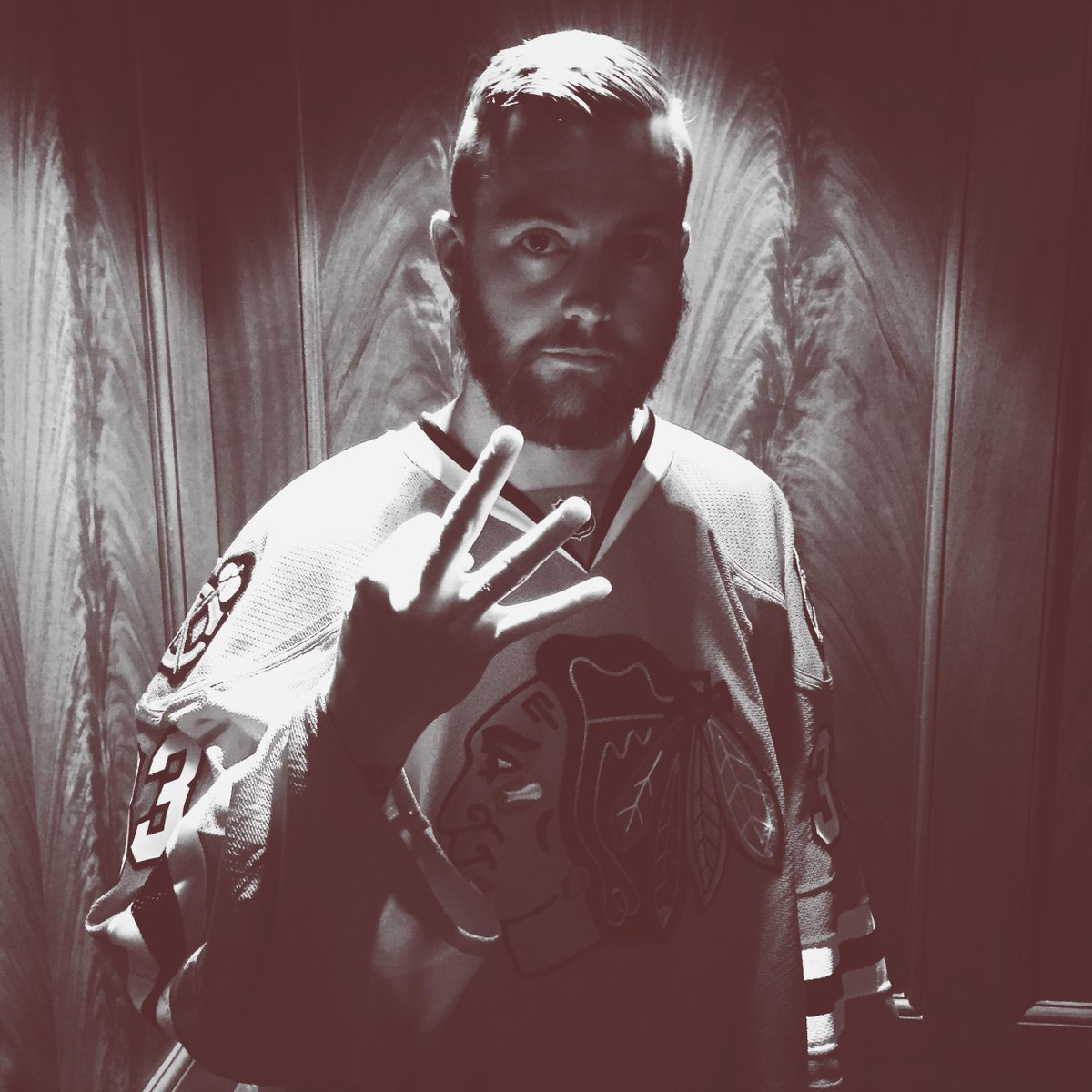 NHLBlackhawks's tweet photo. Three more days. 

#RaiseTheBanner http://t.co/RXuc1831ls
