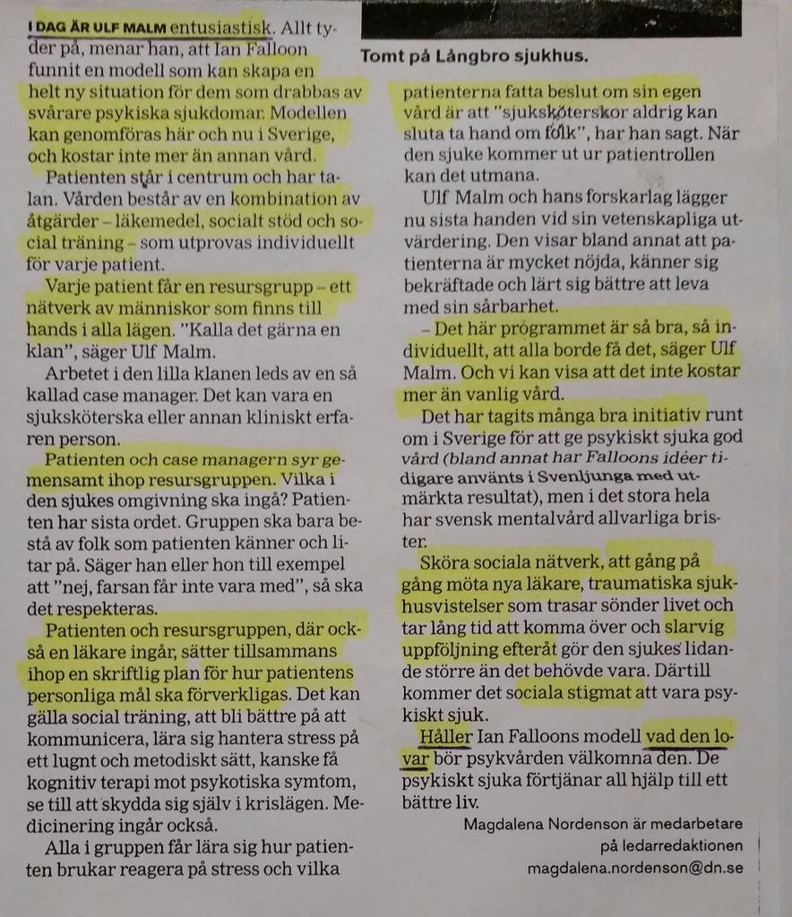UlfMalm's tweet photo. Ett sakfel i DN-ARTIKELN. Året ska vara 1993. http://t.co/Eq9JQiWDif