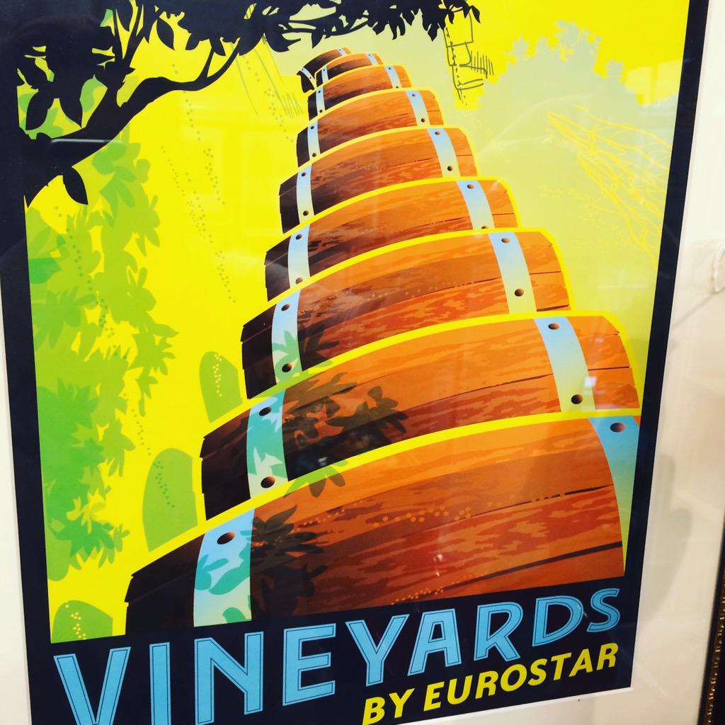 This vintage Eurostar poster will have you wanting to travel the world!