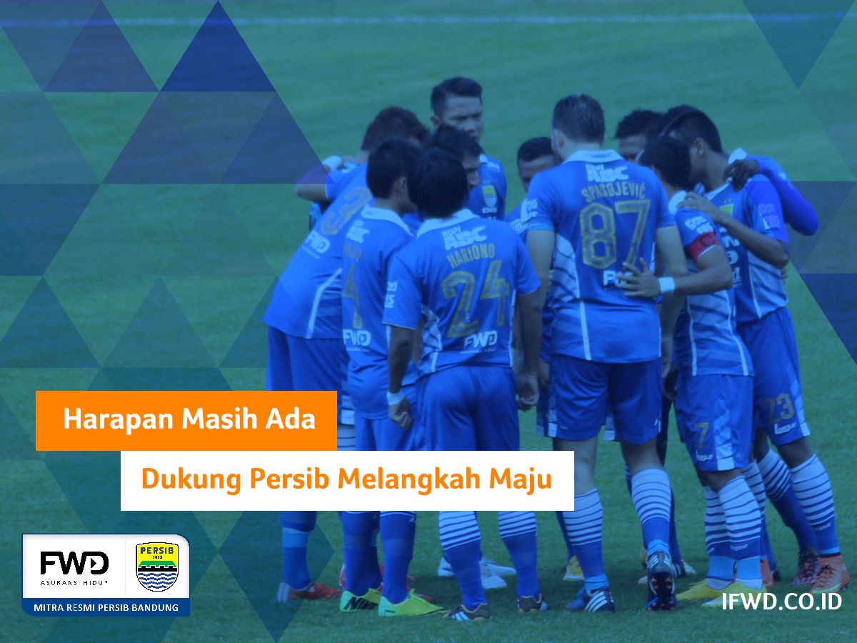 persib's tweet photo. Masih ada kesempatan minggu depan, kita menaruh harapan. Tetap semangat Bobotoh! FWD Life terus dukung Persib! http://t.co/xUhs5Wkj5T