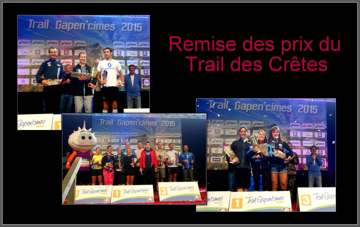 Remise des prix du #Trail des #Crêtes
<a href="/gapencimes/">Gapencimes</a>