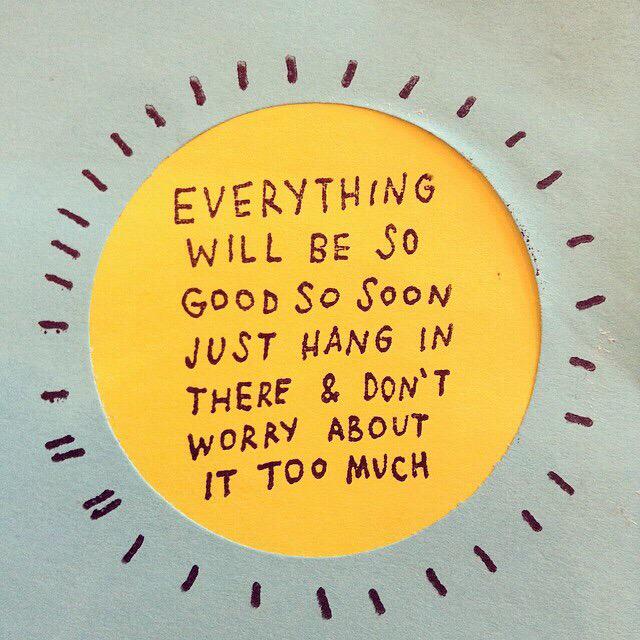 don't think about it too much.