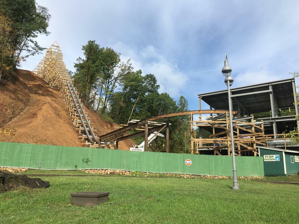 Lightning Rod Rmc 2016 Neuheit: Lightning Rod (Launched Hybrid Coaster, RMC) @ Dollywood ...