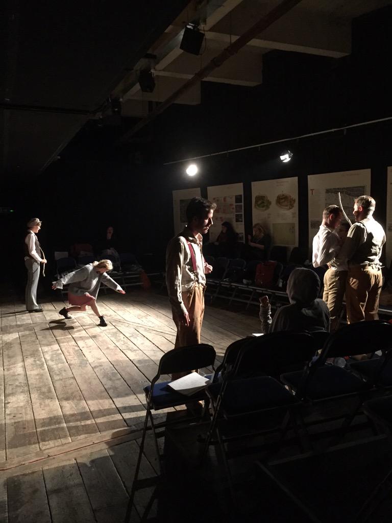 RosePlayhouse's tweet photo. @12thnightgender #OwnGender tech. This production is SO funny! http://t.co/ZEWH3VXvNJ