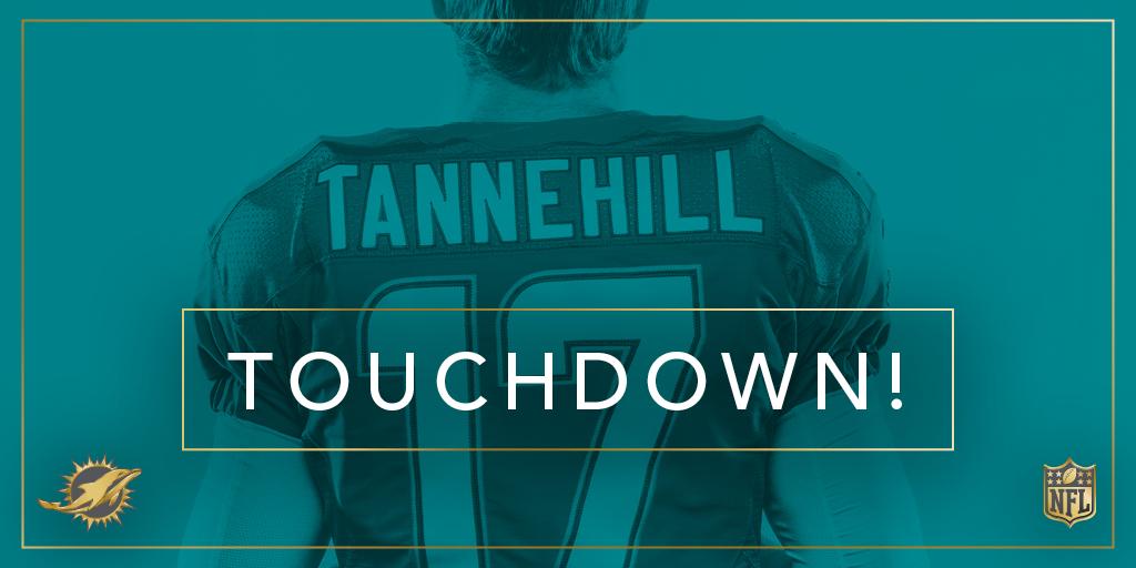 MiamiDolphins's tweet photo. Tannehill to @STONEYeleven for the TOUCHDOWN!!!! 

#UKFINS http://t.co/reHPP6hGul