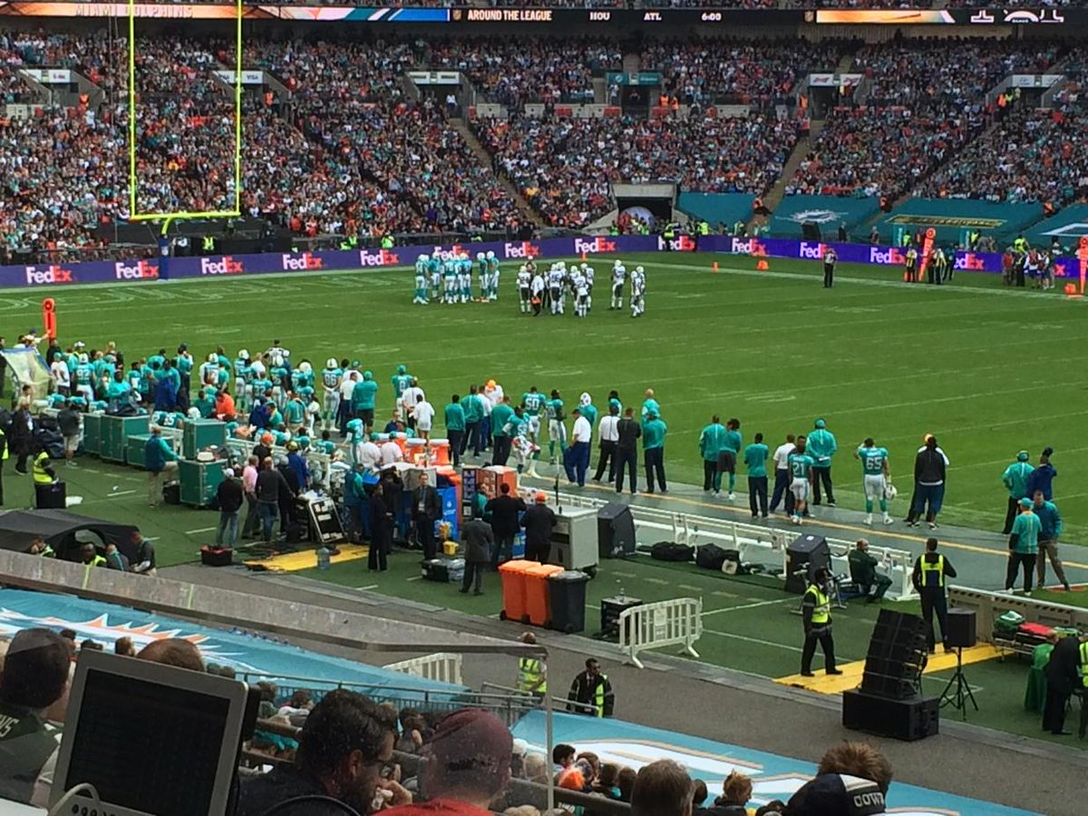 Suivez le live tweet de la rencontre via <a href="/FootAmCom/">FootballAmericainCom</a> ! #NFLUK #NYJvsMIA