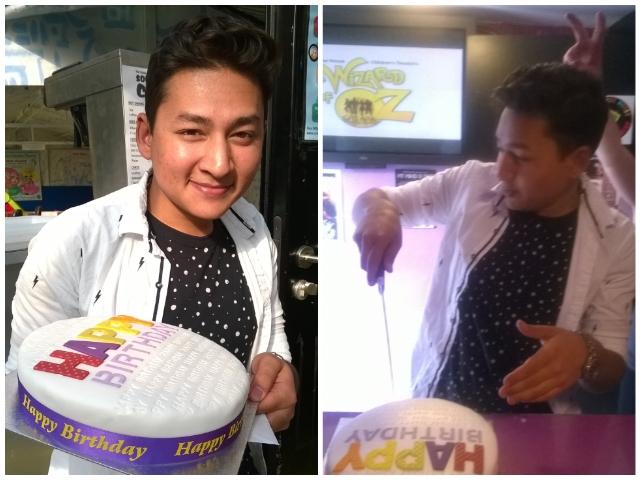 Happy Belated Birthday to our favourite usher and assistant 
