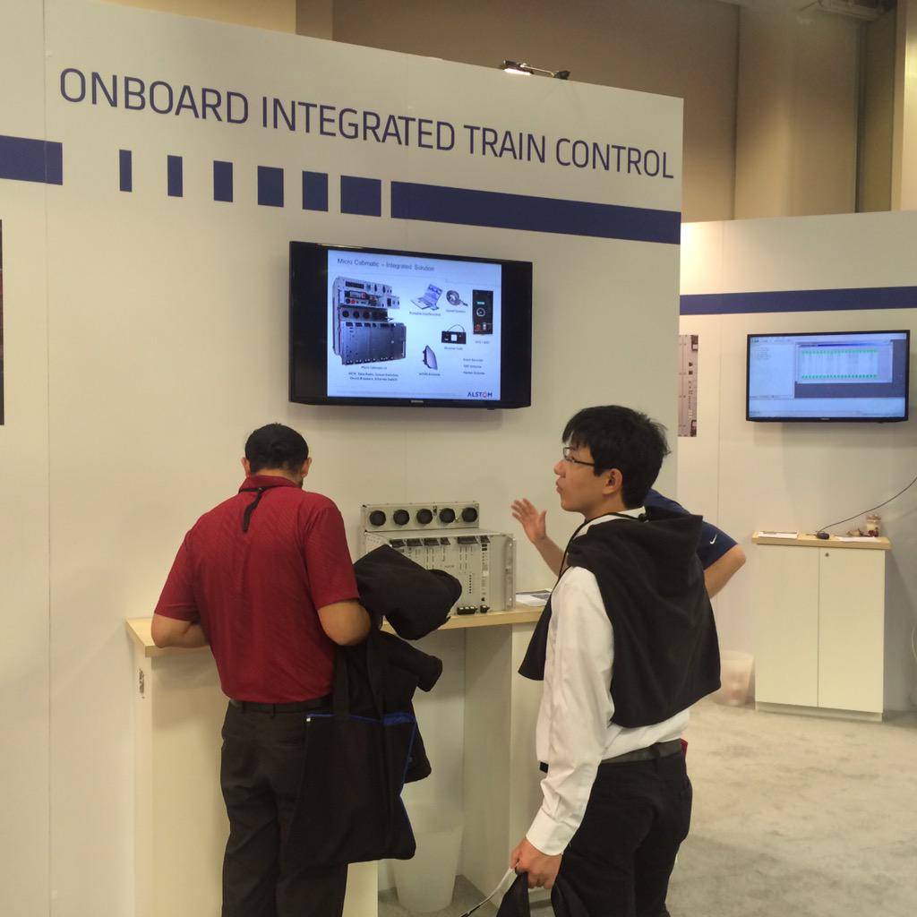 jim_heinlein's tweet image. @AlstomUSA #Traincontrol @RailwyInterchg Booth #1755