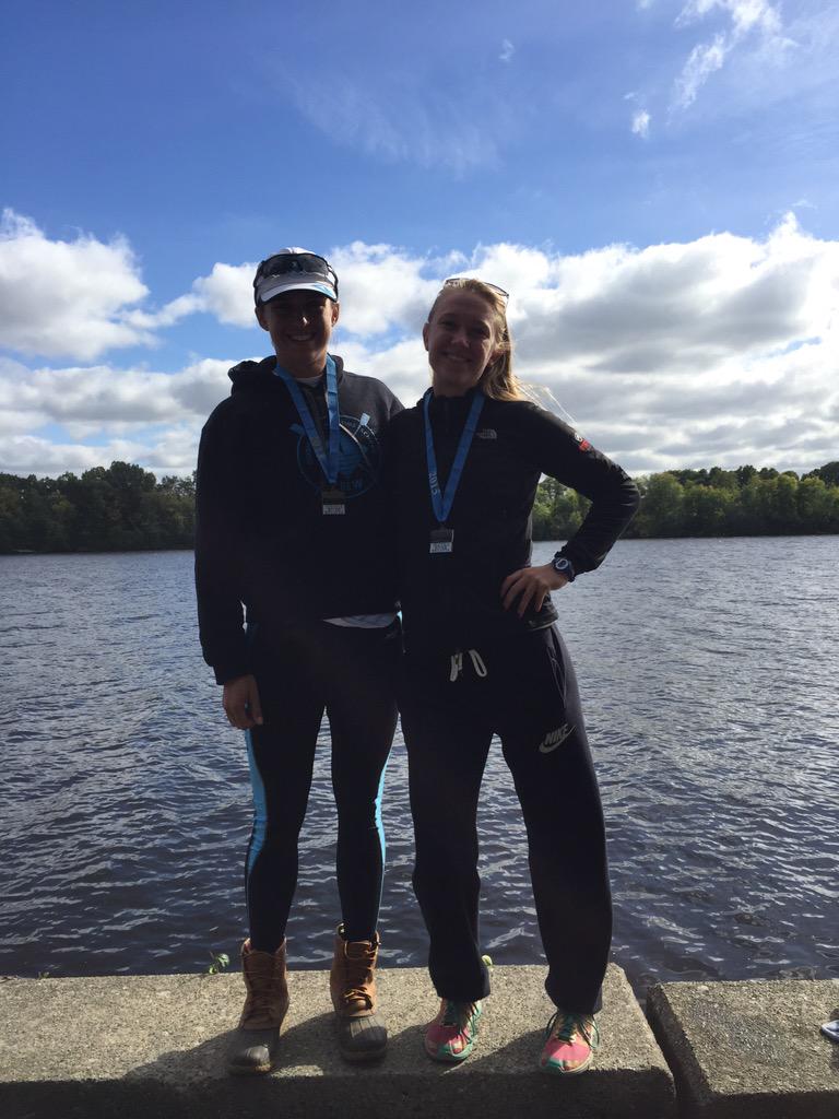 DBMSCrew's tweet photo. Coaches Michaela and Maddie placed 1st and 2nd in the Women's Open 1x! #textilerr #coachescanrowtoo http://t.co/ViyxhZyivX
