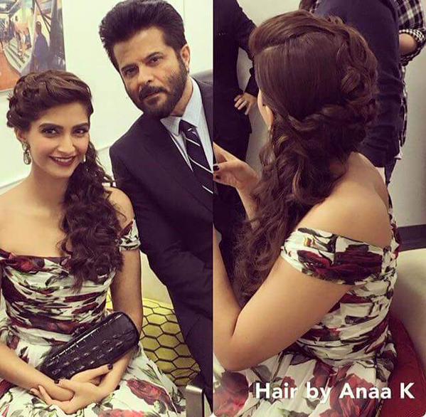 TeamSonaholic's tweet photo. #HairGoals #SonamKapoor at the #SAFGala http://t.co/45qteIU5zj