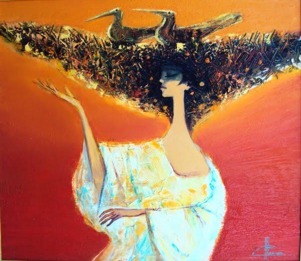 In_Flames___'s tweet photo. Peter Mitchev
#DonneInArte  #surrealism http://t.co/EzBUgAjQeQ