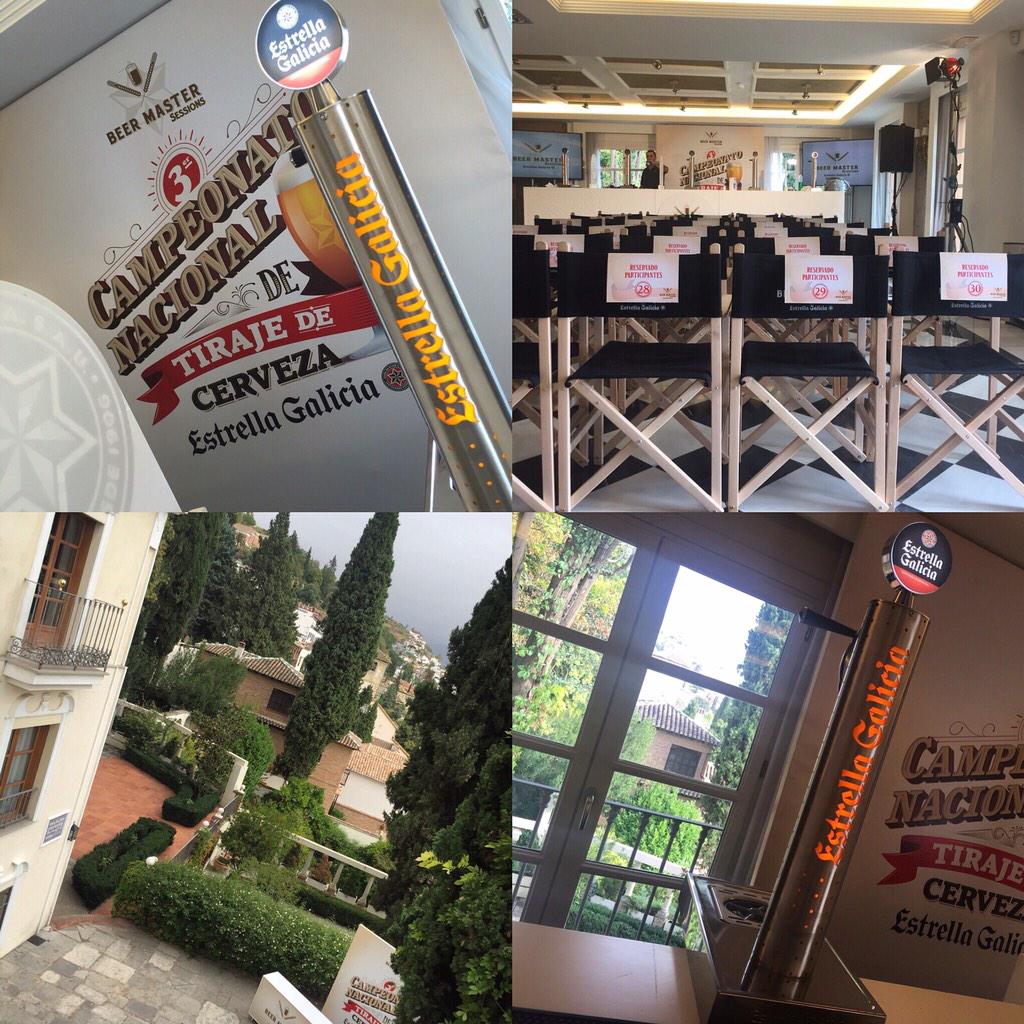 ManelTrmk's tweet photo. #BeerMasterSessions
@MR_Granada @GrupoGourmets @MkDirecto Buscamos el mejor tiraje para nuestras @estrellagalicia http://t.co/c39adZJmlg