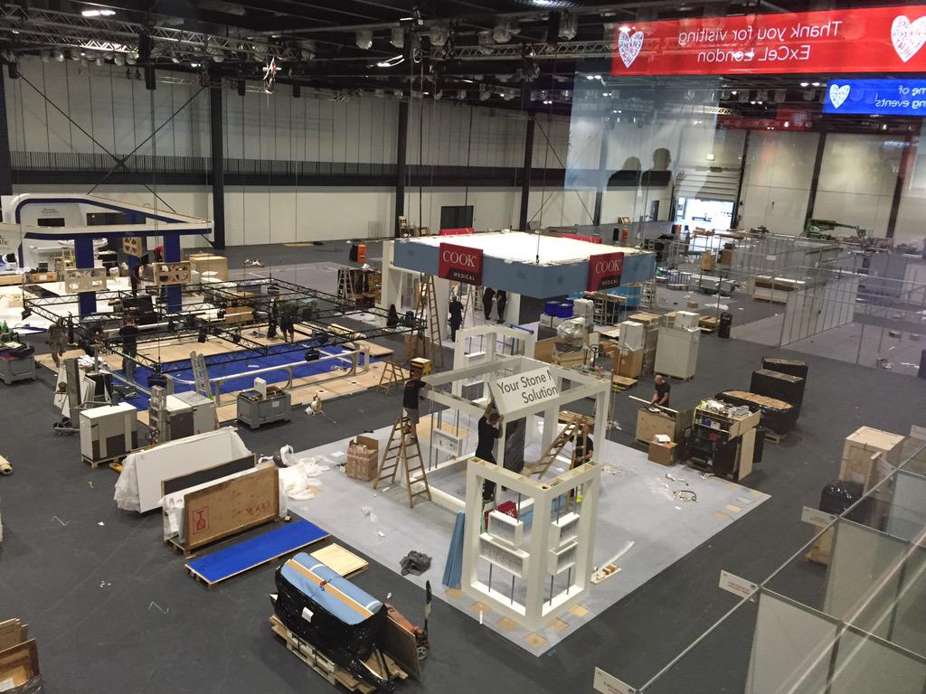 MattBultitude's tweet photo. #wce15 ending and the exhibition has almost gone! http://t.co/16diauTRTR