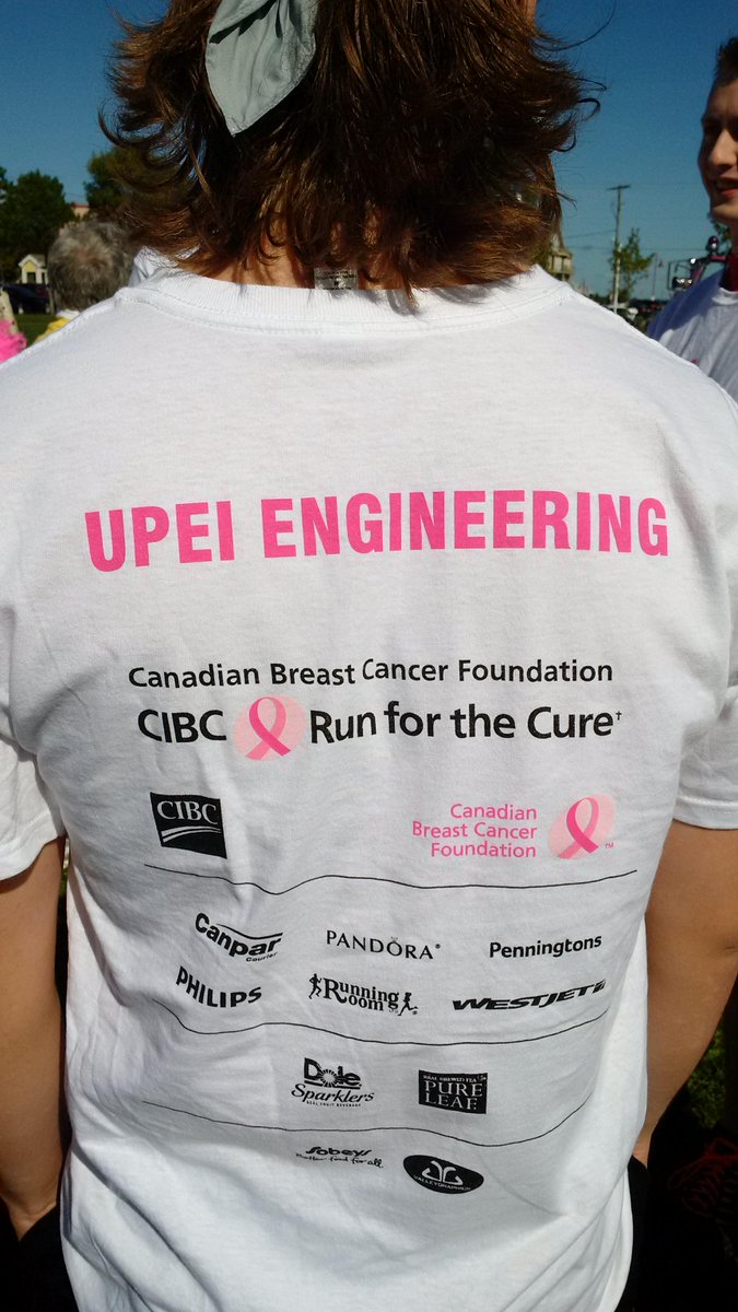 Few more teams running and walking for a cure #PEI #CIBCRunfortheCure!
