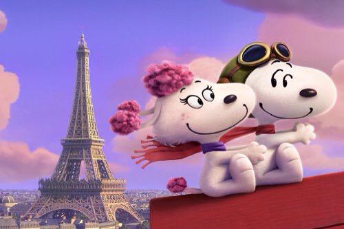 What a cute couple! 💕Snoopy and FiFi💕