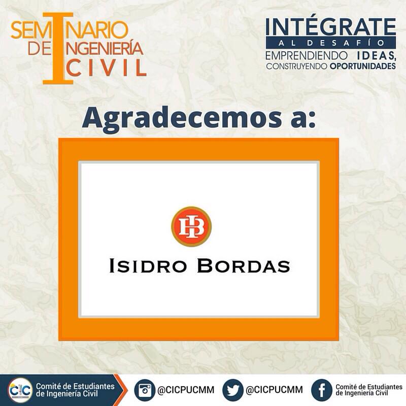 ¡Agradecemos a Isidro Bordas por su colaboración en nuestro seminario!