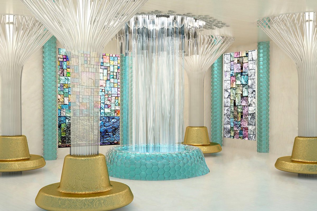 Crystal_Caviar's tweet photo. Conceptual glass design by @Crystal_Caviar #concept #design #interiordesign #glassceiling #chandelier http://t.co/0IOwX0dUUv