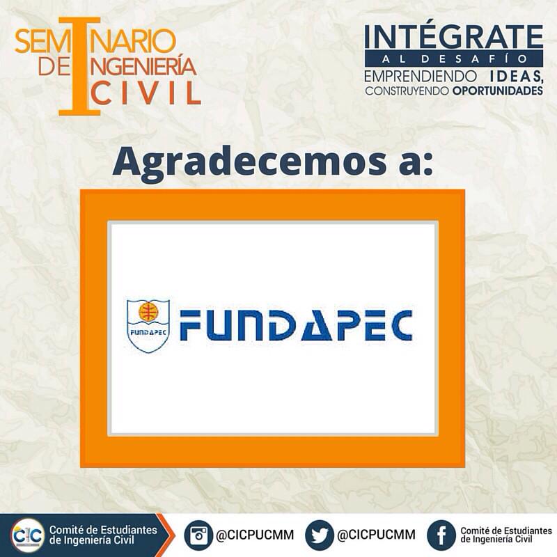 ¡Agradecemos a Fundapec!