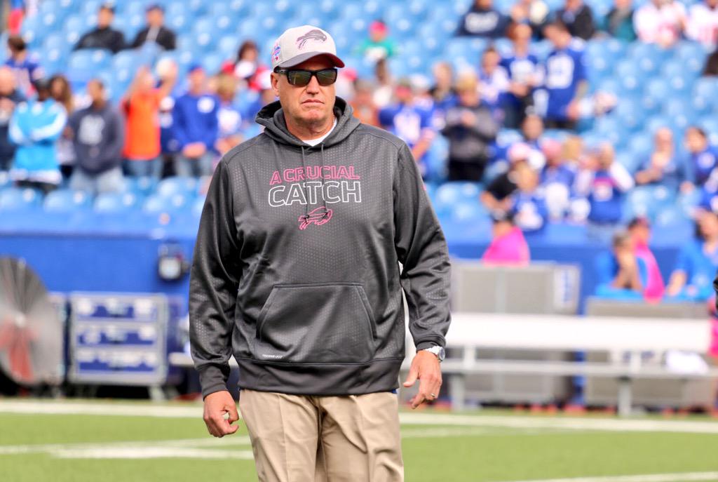 bre_88's tweet photo. #Sources
RT @buffalobills: Big news: No #RexVest today.
He's all about the pink. #Billieve http://t.co/r2gMHzLsi6