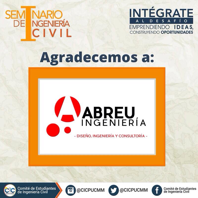 ¡Agradecemos a Ingeniería Abreu!