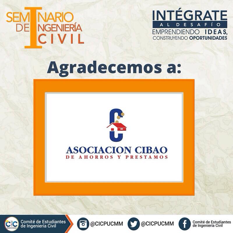 ¡Agradecemos a Asociación Cibao por su apoyo y colaboración en nuestro seminario! <a href="/ACAPdom/">Ale Capelo</a>
