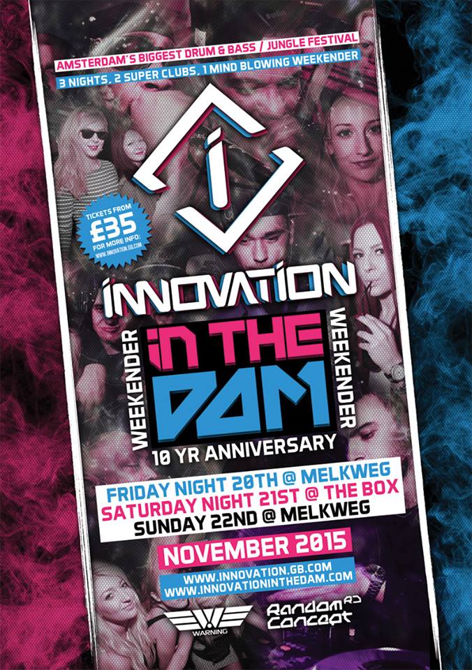 flyingsquadclub's tweet image. Innovation in the Dam 10 Year Anniversary Weekender @innovationdnb @LLOYDINNOVATION @DillinjaValve @SaSaSaSDnB #sdc 😎