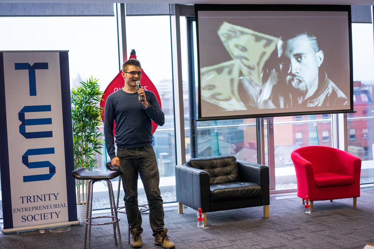 IdeaStarterHQ's tweet photo. Final Pitch time! @mynameisdanram on the stage and first team is @PensionFair #Startup #FinTechIdeas #TEStrinity http://t.co/DwnHIXP9WW