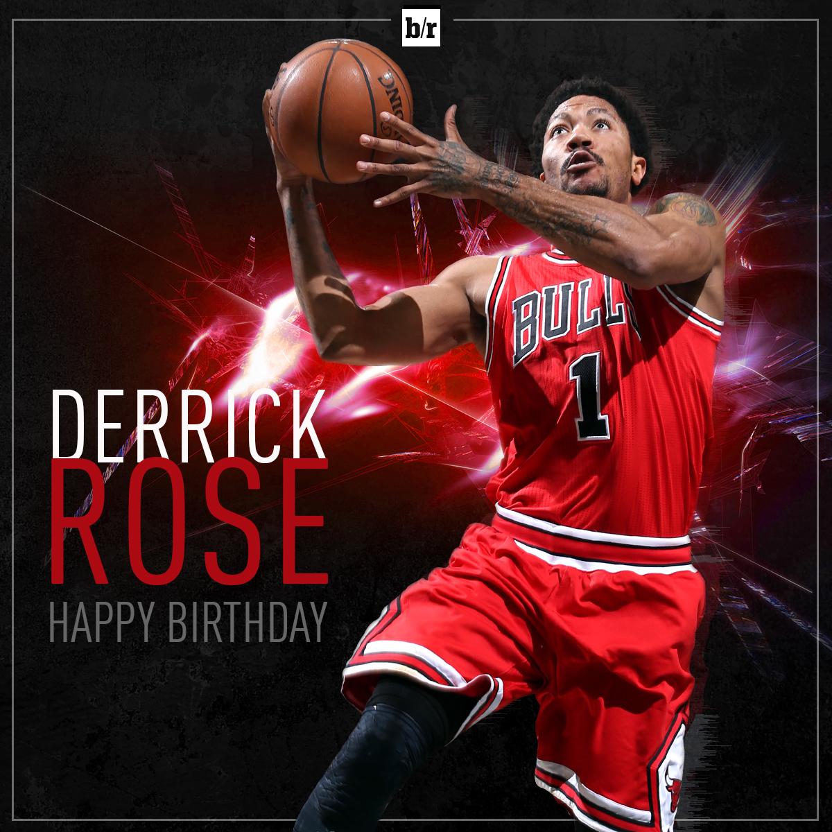 Happy birthday Derrick Rose! 