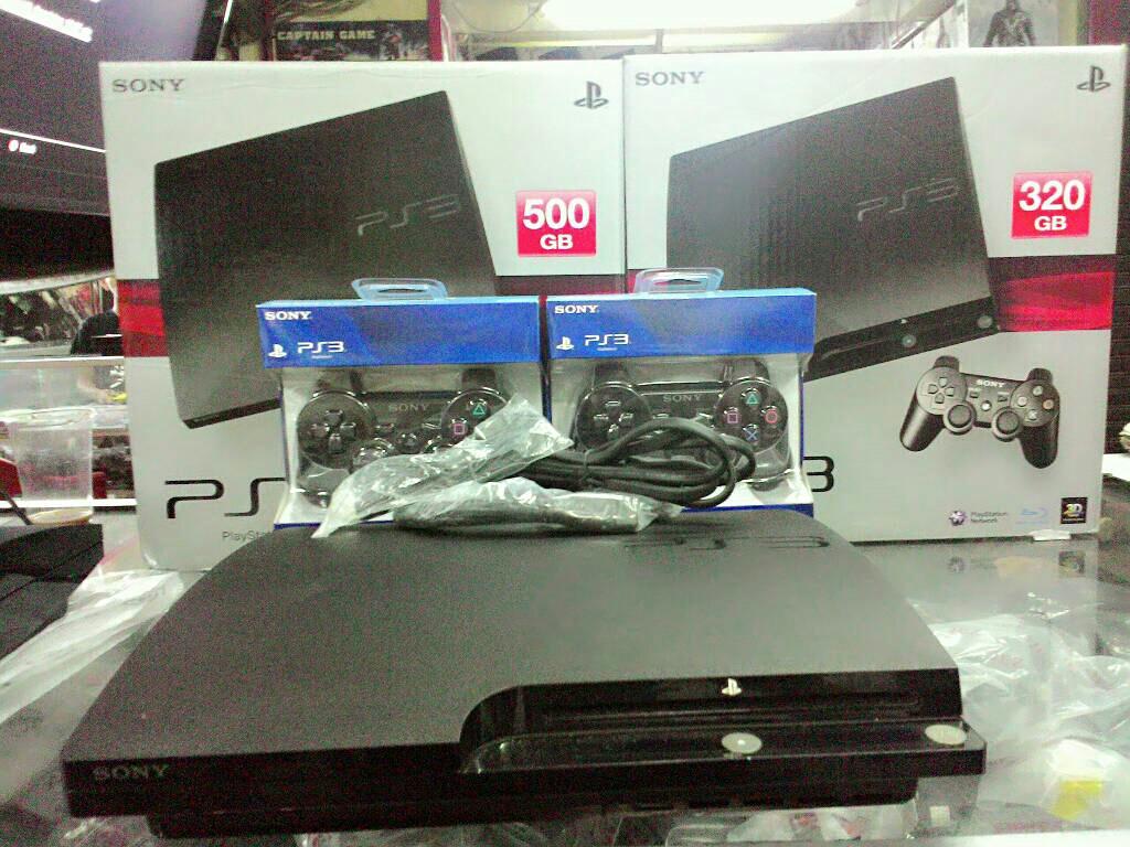 Jual ps3 slim 320gb+500gb cfw 4.75 hanya Rp 3.900.000, lihat gambar klik tokopedia.com/broscantik23/p…