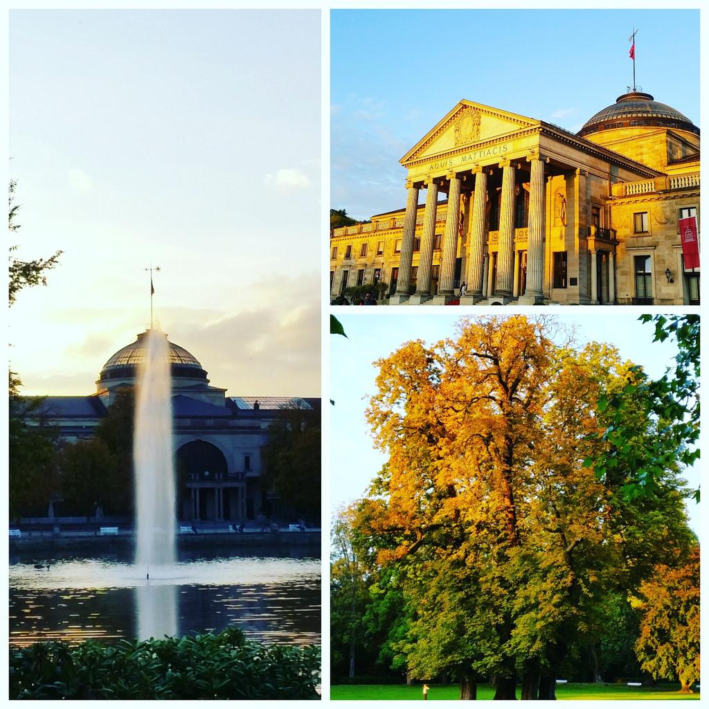 PatrickJung's tweet photo. So kann der #Herbst gerne bleiben 🌞☺ #Kurhaus #Wiesbaden #Kurpark #Fontäne #Autumn #Fountain http://t.co/IG8fah58Wf