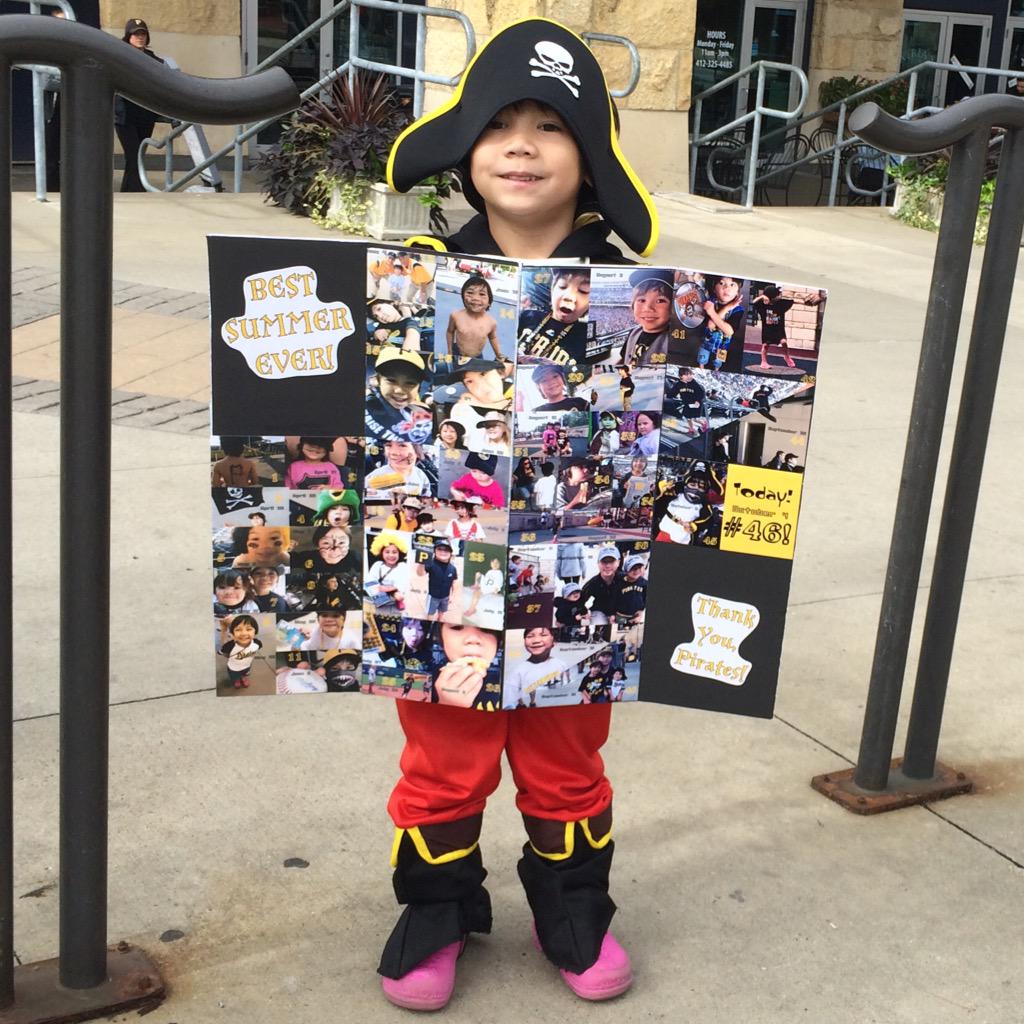 arcadedweller's tweet photo. And today makes 46! #LetsGoBucs #BucsThankYou #pitdatastrongfan @ROOTSPORTSPIT @Pirates #BucSocial #hashtags http://t.co/fW8d252Vo0