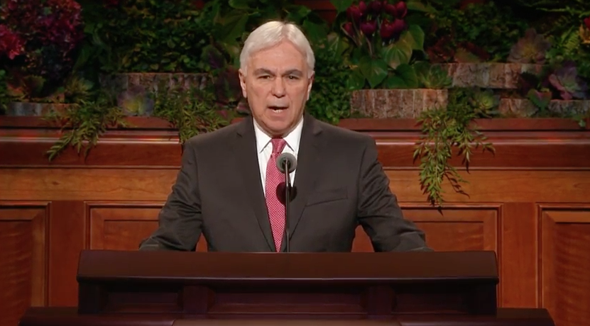 My heart is filled with joy when I see my children tell stories of Christ to my grandchildren.#ElderCosta | #ldsconf