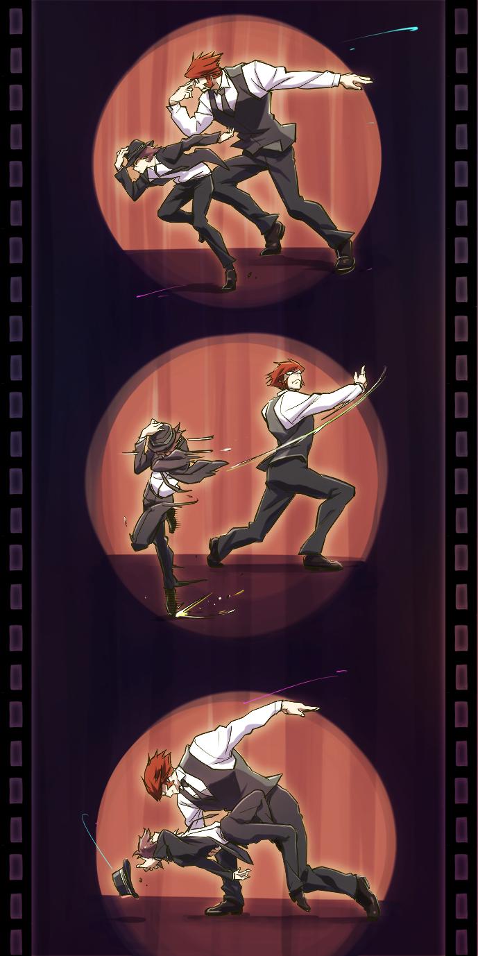 富士昴 血界戦線最終回お疲れ様でした やっと描けたクラレオダンス クラウスの旦那のカッコイイエピソードもっと見たかった 血界最終回後も皆でパーティーを続けましょう Http T Co Zjkrplc0ms Twitter