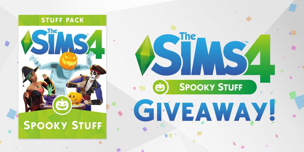 Sims_Online's tweet image. FOLLOW &amp;amp; RT for your chance to win #TheSims4 Spooky Stuff Pack! (ends tomorrow | code provided by @Sims4Thoddy)