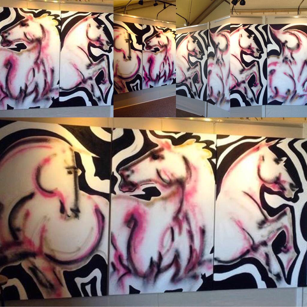 DonnaB_Art's tweet photo. #PINKGameOn #SuperSoulSunday 10% of Art Sales from Twitter & Instagram in Oct ~ donated to @BCAcampaign http://t.co/BQHhiLRZxq