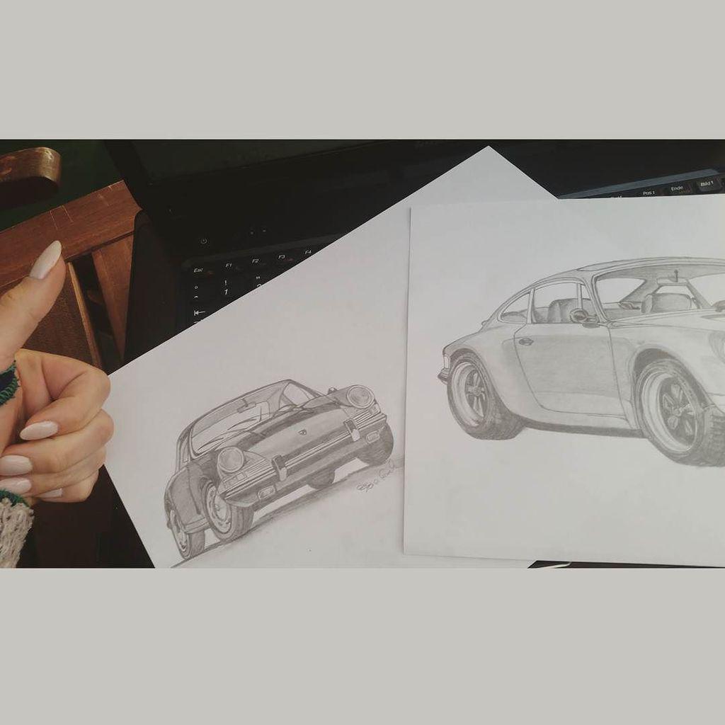 OnlyCarrera's tweet photo. Mal ein bisschen das Herz spielen gelassen. 😍😎😏✏ #porsche #porsche911 #gmodell #blackwhite #cars #drawing #love #st… http://t.co/Yb7pw00TAm